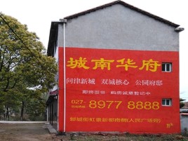 九江百分之90的人都不了解的农村墙体广告